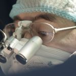 Patient learning about cataract surgery in South Africa